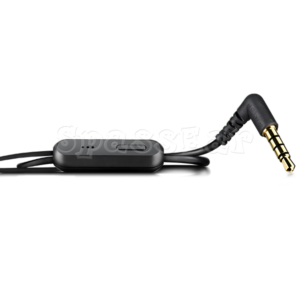 Genuine Sony MH-EX300AP Stereo In-Ear Headphones w/ Remote & Microphone – Black