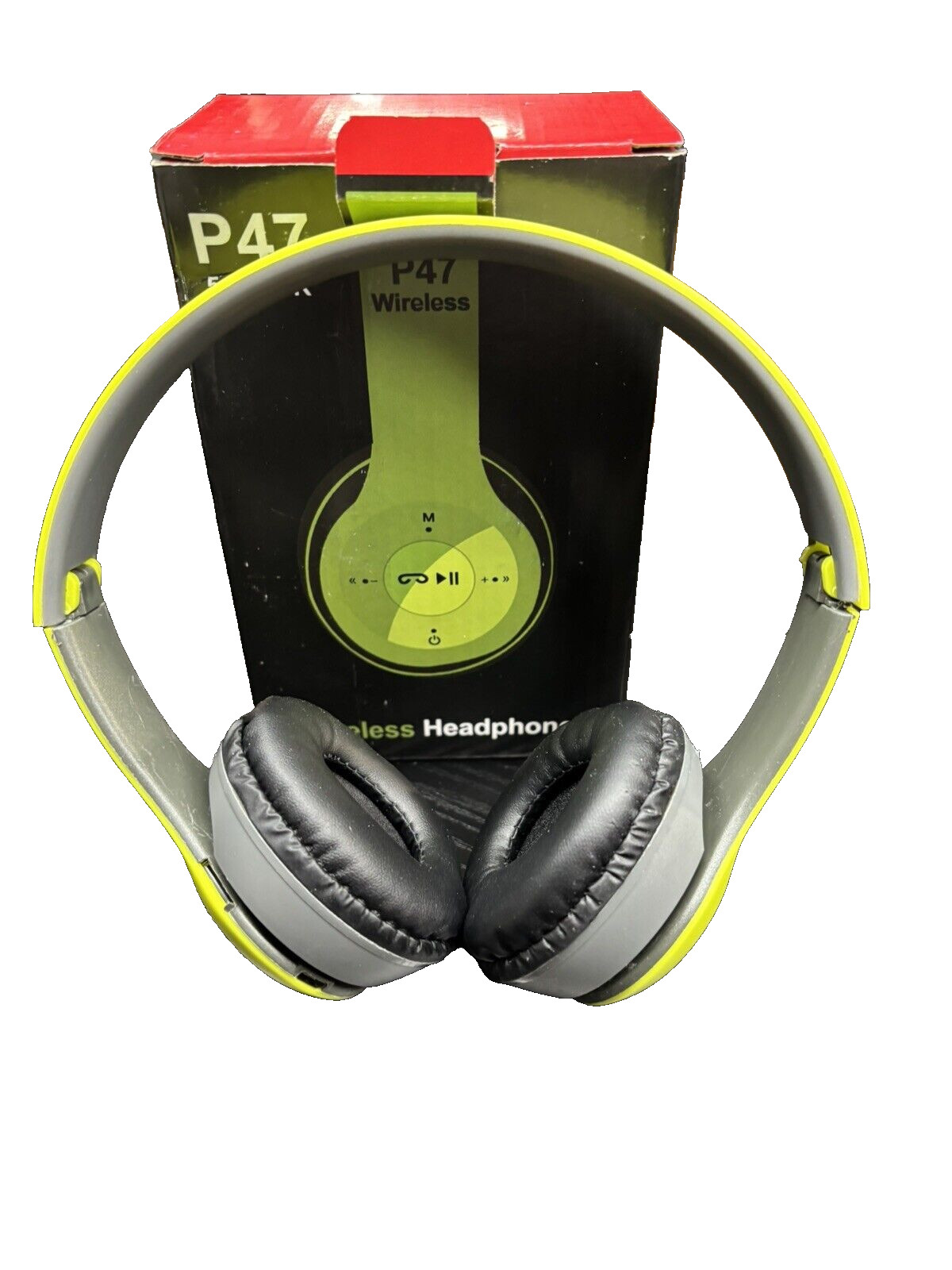 P47 Wireless Bluetooth Over the Ear Headphones US Seller