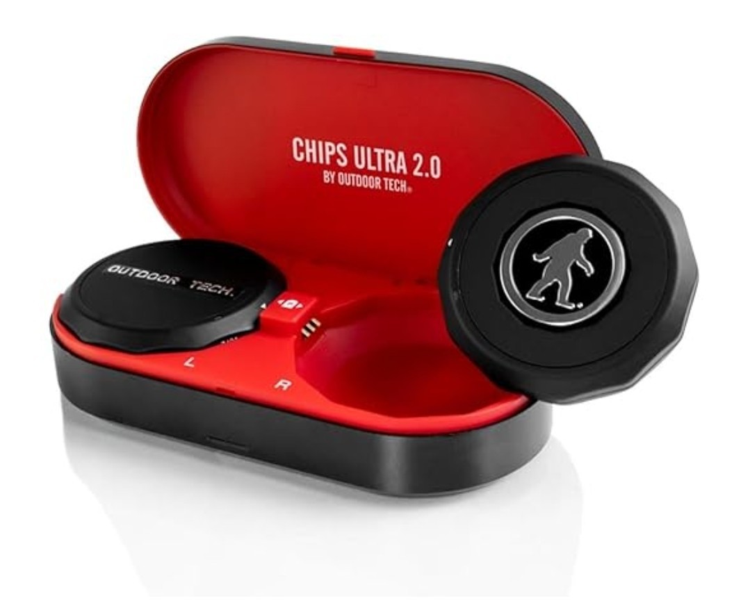 Outdoor Tech Chips Ultra 2.0 True Wireless Snow Audio Helmet Black Brand New