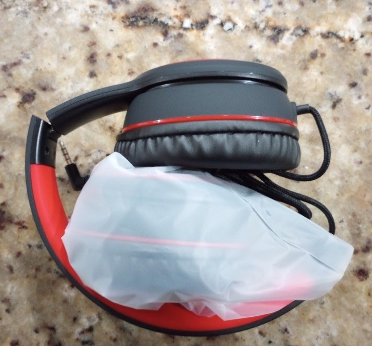 ✅NEW! Over-Ear Headphones with Microphone with 1.5M No-Tangle Cord.