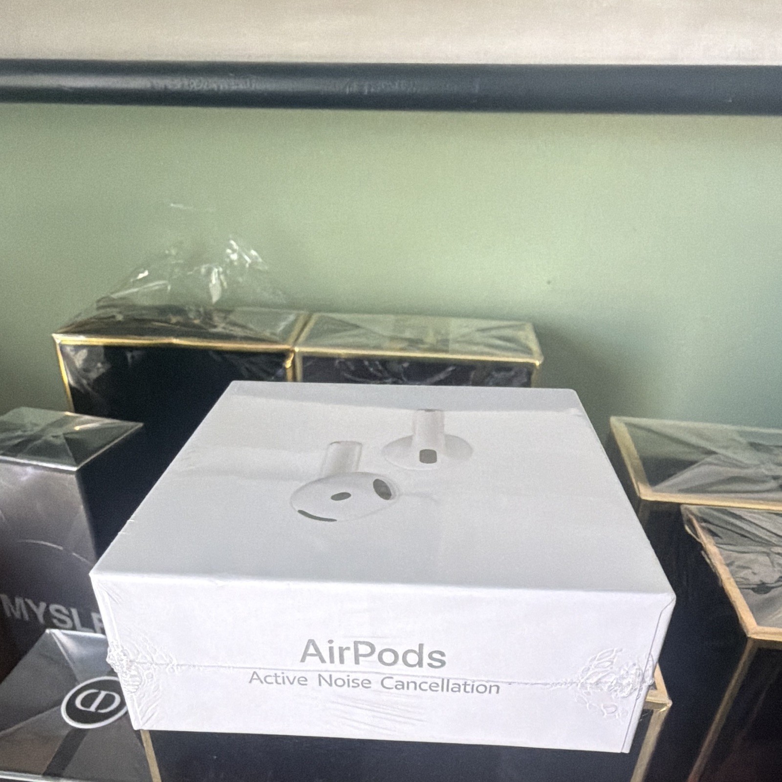 Apple AirPods 4 (ANC) In-Ear Bluetooth Earbuds w/Active Noise Cancellation White