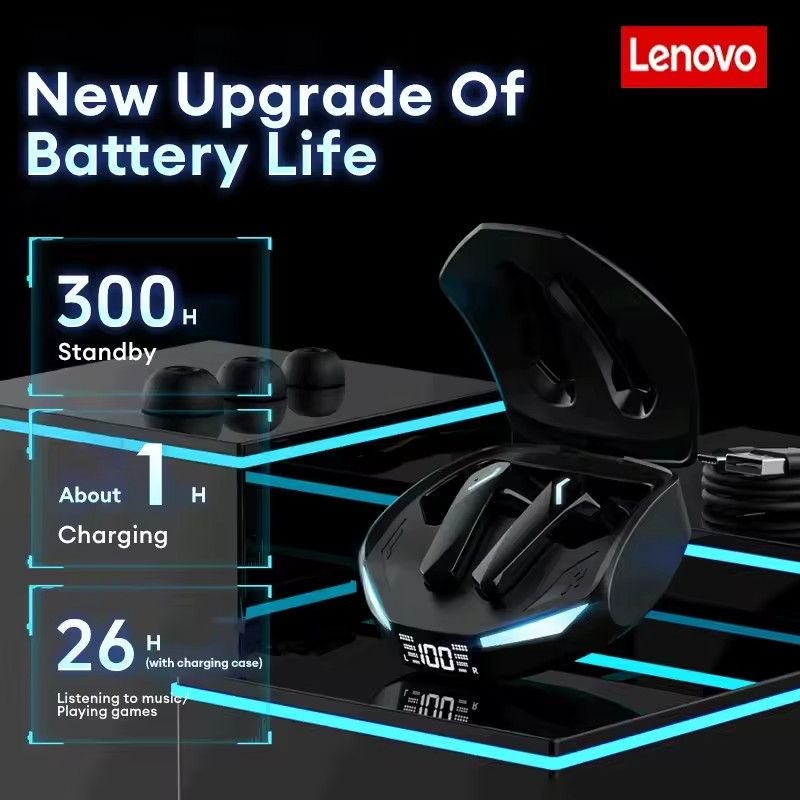 Lenovo XT53 Pro Bluetooth 5.4 HD Call Noise Reduction Earbuds TWS Wireless