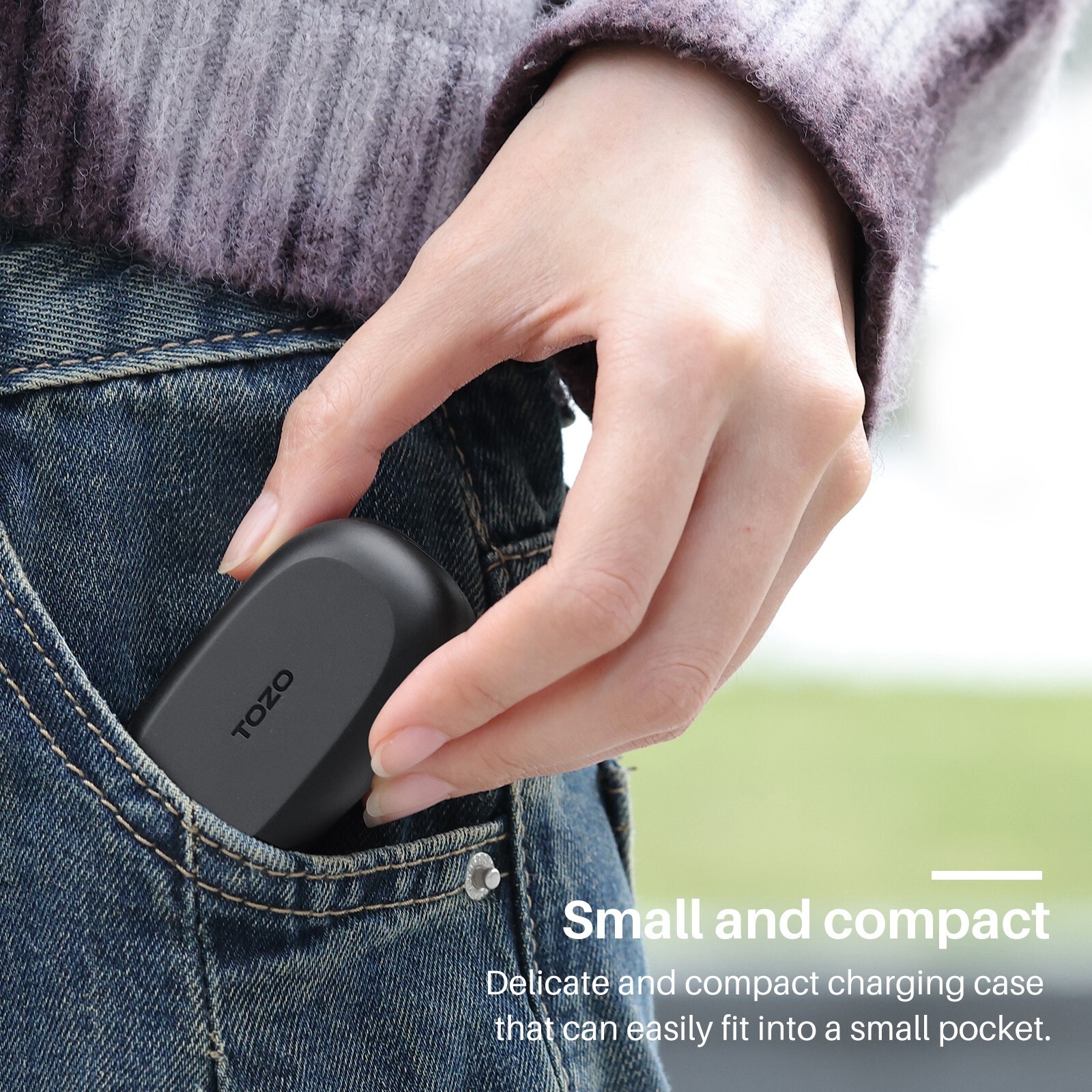 TOZO A1 Mini Lightweight Wireless Earbuds Bluetooth in Ear Headphones (Renew)