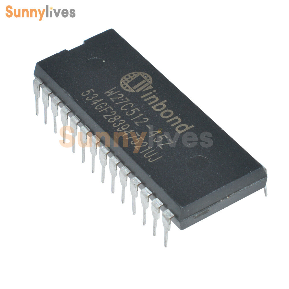 100Pieces W27C512-45Z W27C512 IC DIP EEPROM 512KBIT 45NS Winbond EEPROMs