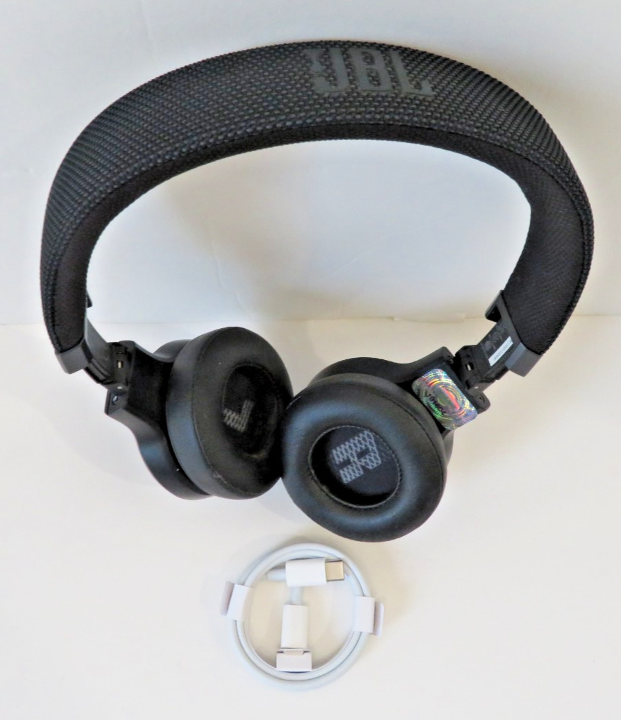 JBL Live 460NC Noise Cancelling Bluetooth Headphones Black Alexa Voice Assistant