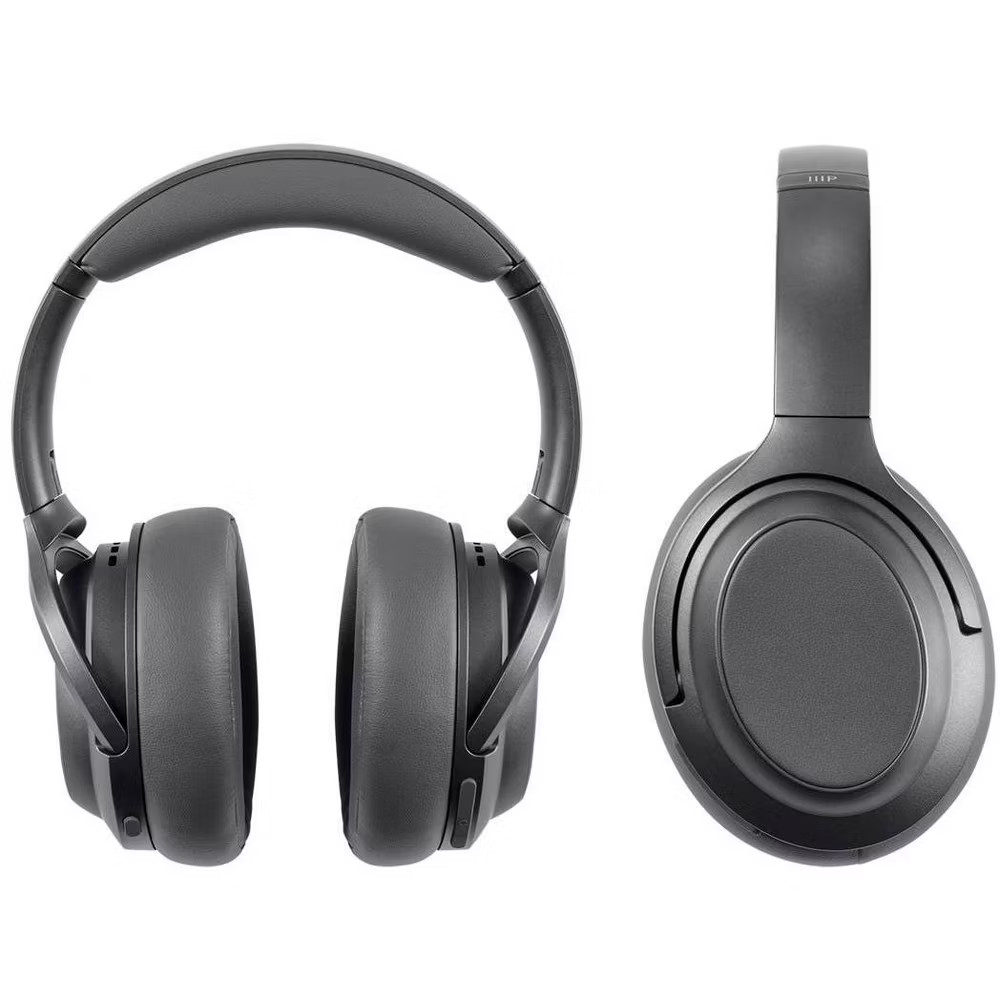 Monoprice BT-600ANC Bluetooth Over Ear Headphones with Active Noise Cancelling