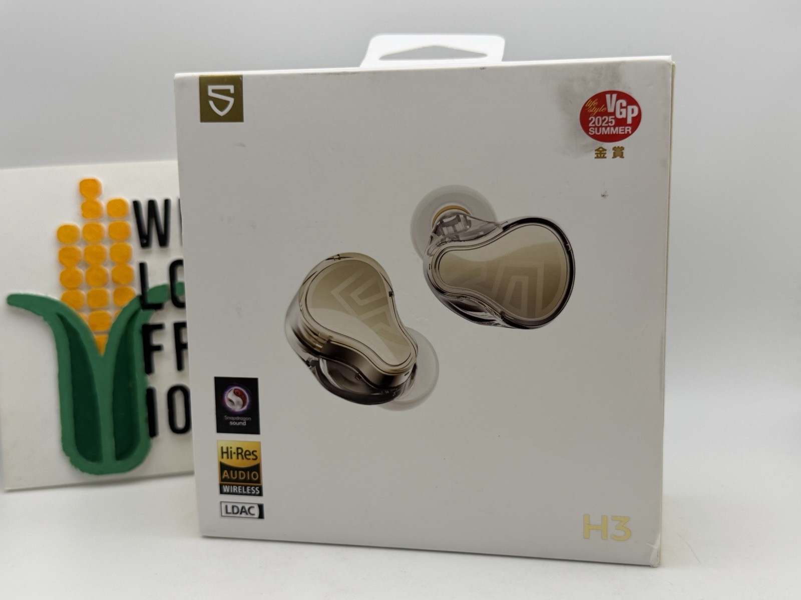 SoundPEATS H3 Wireless Earbuds Hi-Res LDAC aptX Lossless ANC Bluetooth Open Box