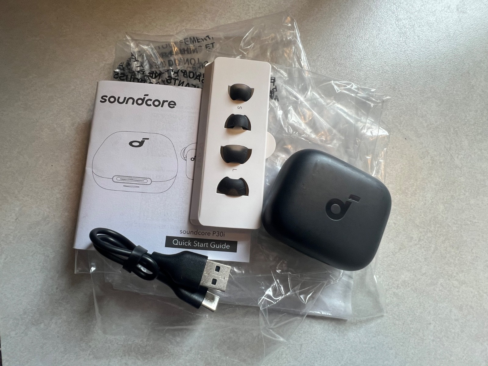 soundcore P30i Wireless Earbuds SUPER BASS Audio, Noise Cancelling NO BOX;NEW