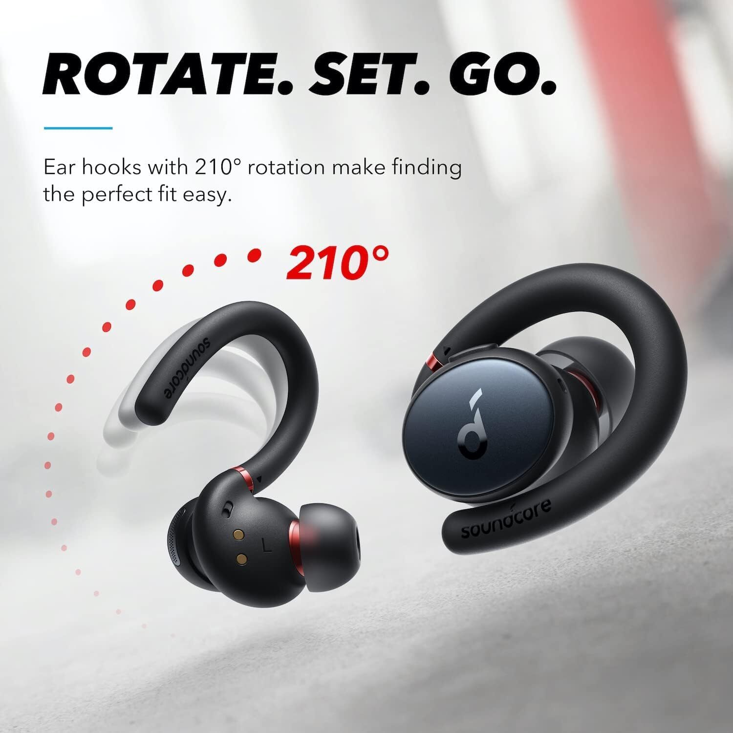 Soundcore Sport X10 True Wireless Earbuds Sport Headphones Rotatable Ear Hooks