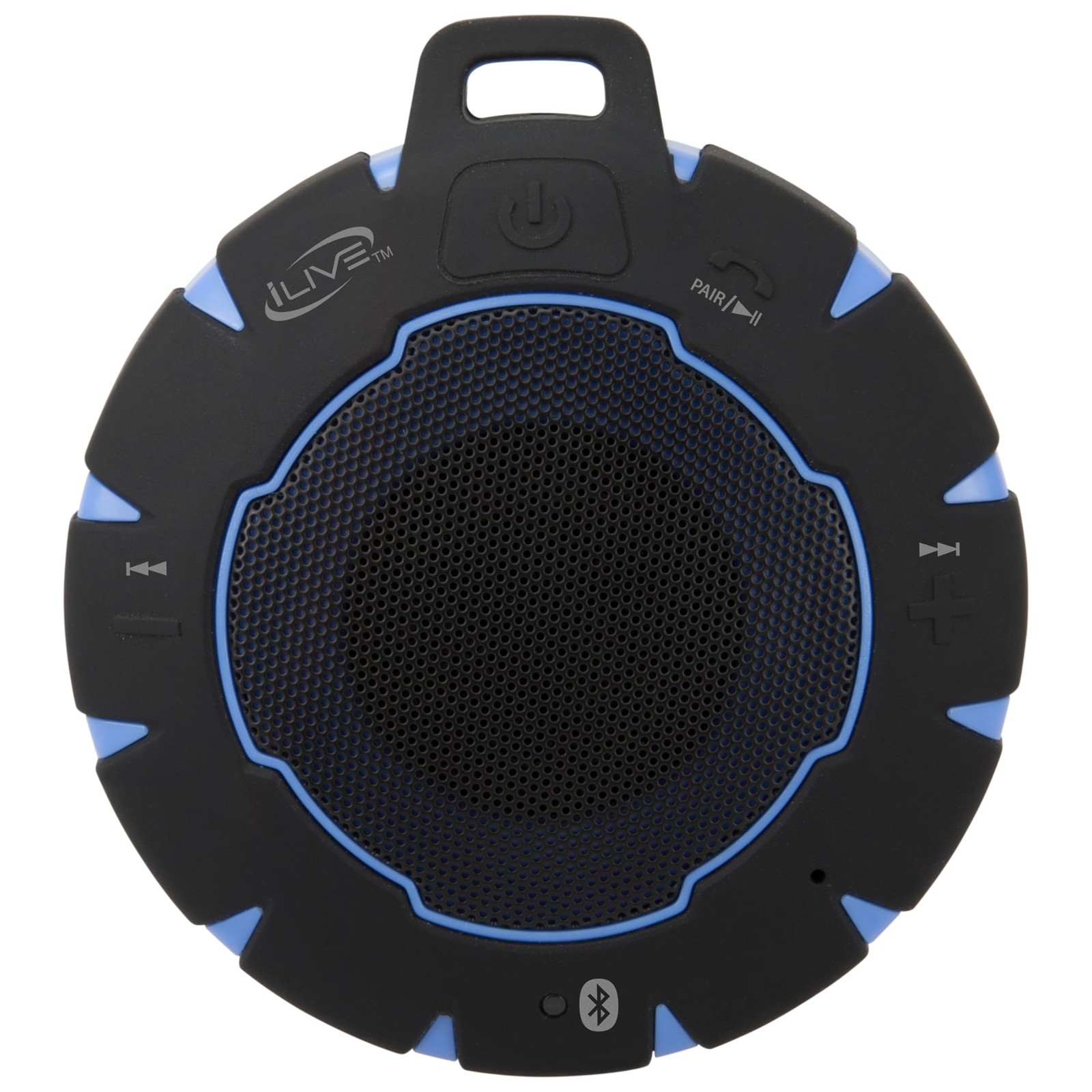 iLive Electronics Waterproof Wireless Speaker, Includes No Size, Black/Blue