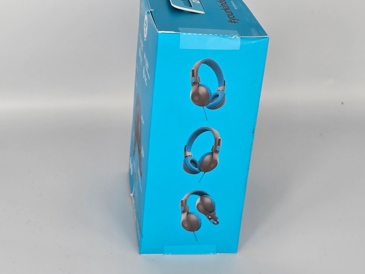 JBuddies Studio 2 Wired Kids Headphones – Gray/Blue – New