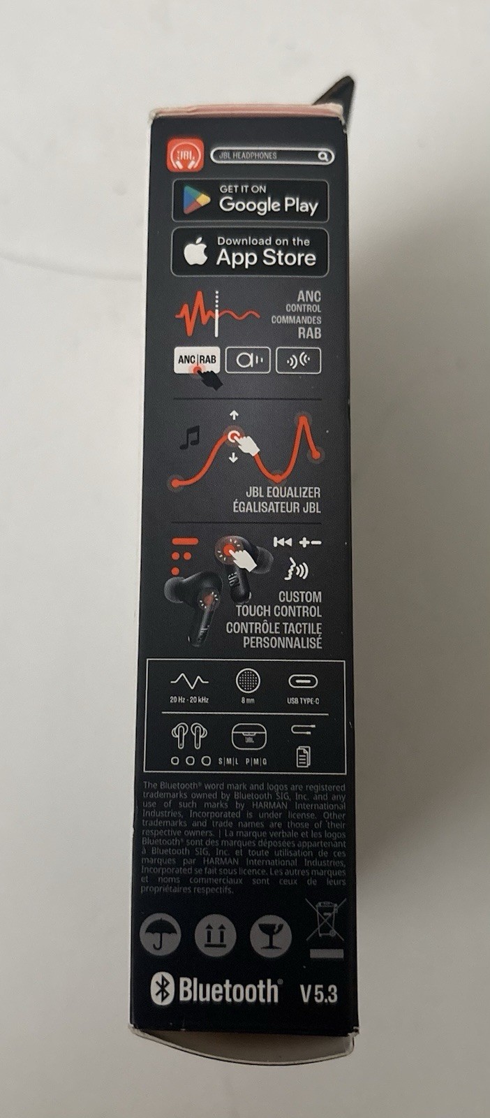 JBL Vibe Beam 2 – True Wireless Noise Cancelling Earbuds – Damage Box