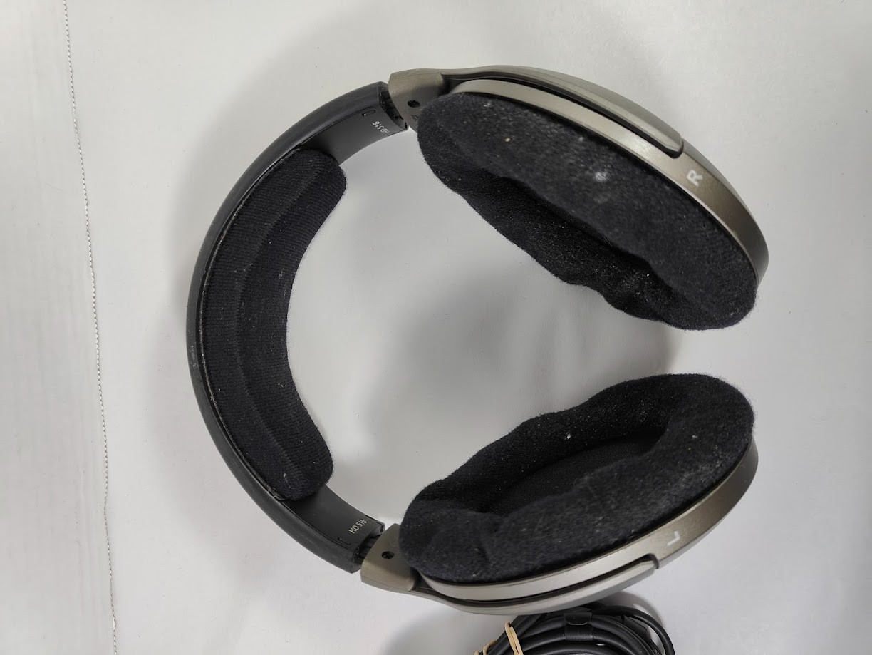 Sennheiser HD 518 Headphones Tested Working W/ 3.5mm Cord