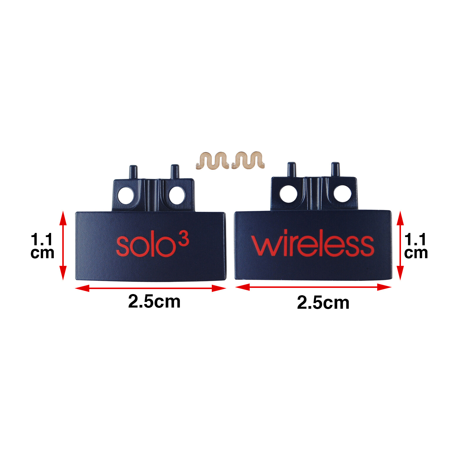 Genuine Replacement Metal Hinge Cover for Beats Solo3/Solo2 Wireless+Clip-1 Pair