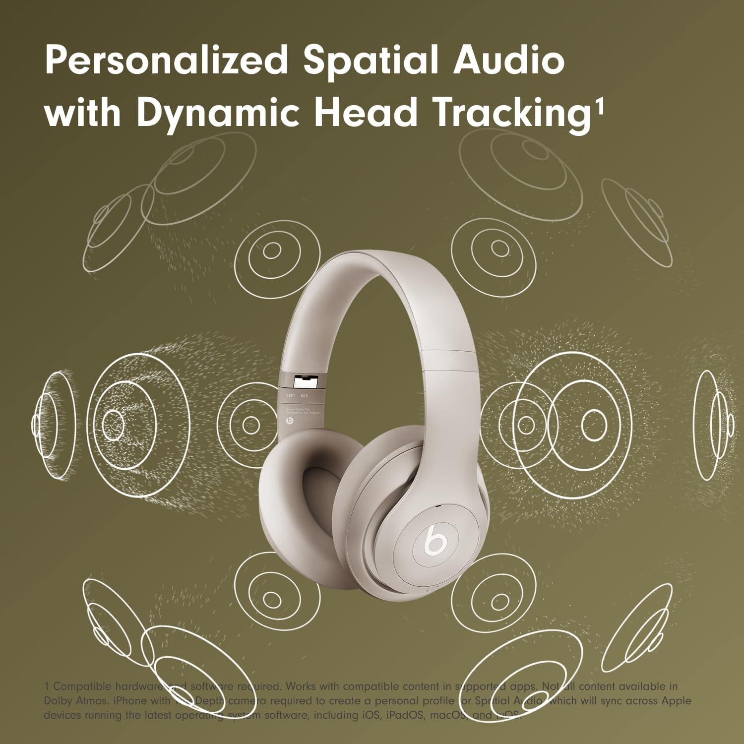 Beats Studio Pro – Premium Wireless Headphones – Sandstone *SEALED*