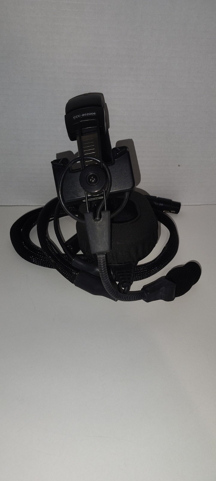 Clear – Com Ccc- 802006 Headphone Headset with Mic Black