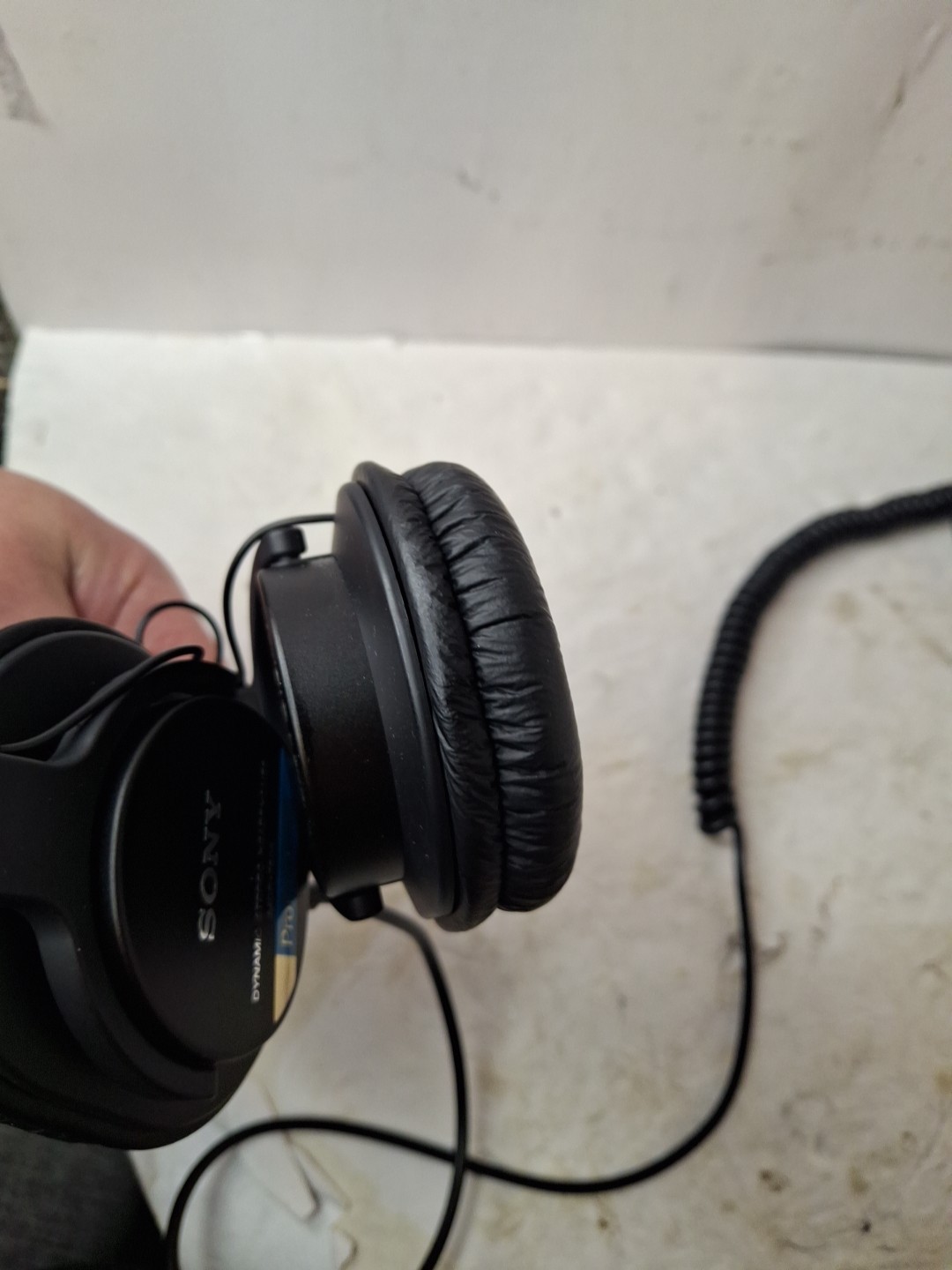 Sony MDR-7506 Sound Monitor Headphones (Black) Bag And Jack Excellent Condition