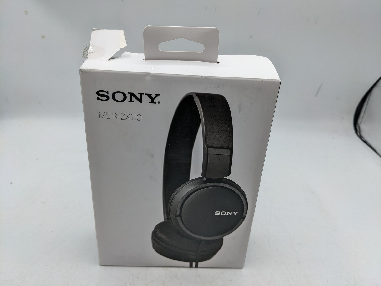 NEW Sony MDR‑ZX110 Wired On‑Ear Headphones Lightweight, Foldable, 30 mm Drivers