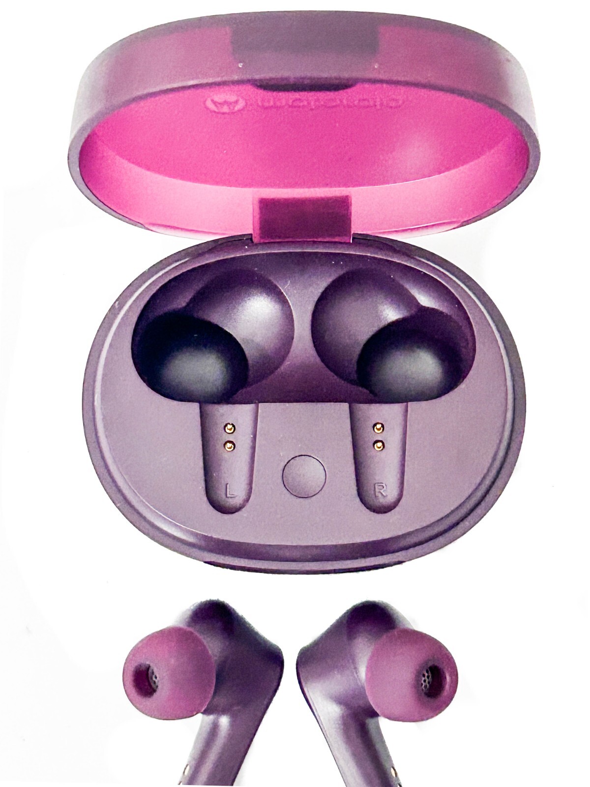 Motorola Moto Buds 600 Hybrid ANC +ENC True Wireless Headphones – Winetasting