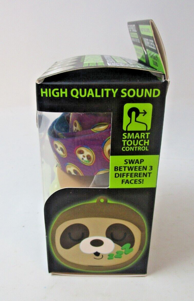 Sloth! – Gadget Gear Flip Budz Animal Head Earbuds with Case and Lanyard Cute
