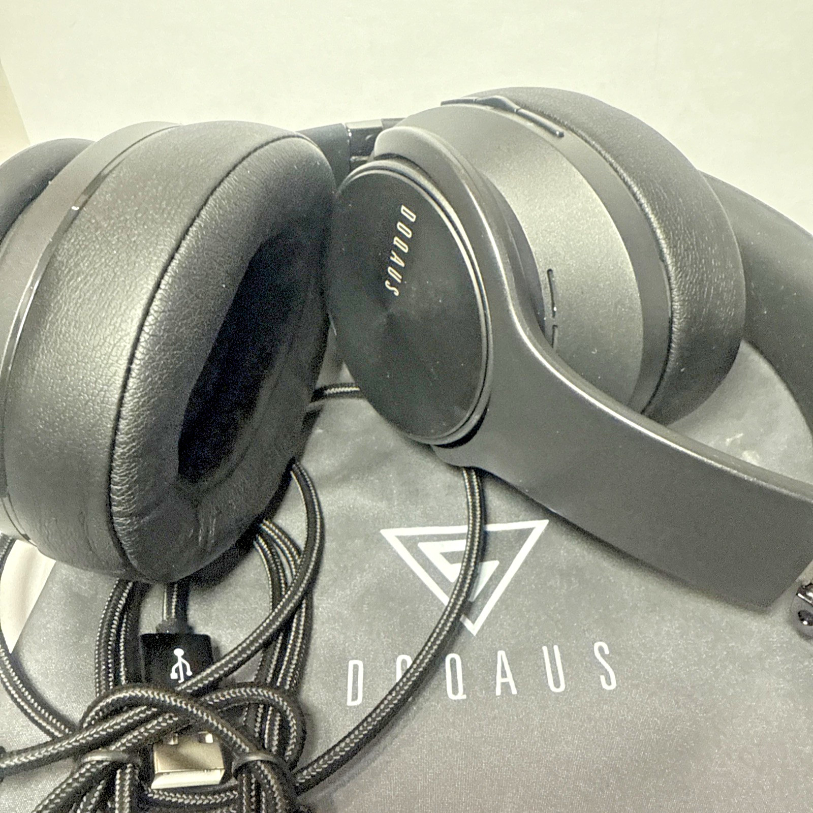 DOQAUS LIFE 3 Bluetooth Headphones Wireless 90 Hrs Playtime Black