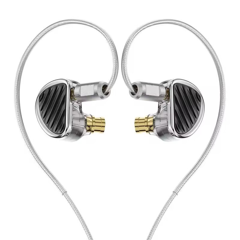 TRN JAWS 3 DD+4 BA+1 Planar Driver Hifi Earphone with Oxygen-Free Copper Cable