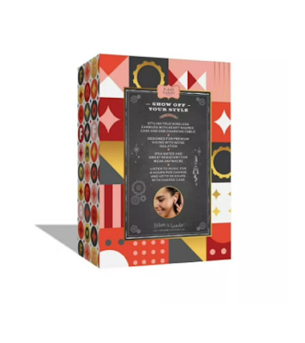 FAO Schwarz Music Love True Bluetooth Wireless Earbuds, Size Type -Regular