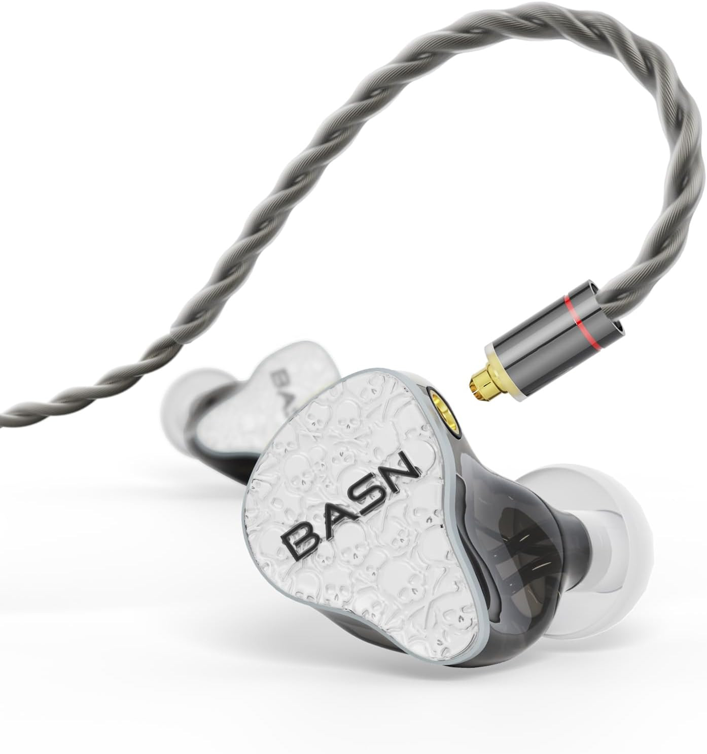 Bmaster5 in Ear Monitors, 5 Drivers Drummer Headphones with Powerful Bass, Noise