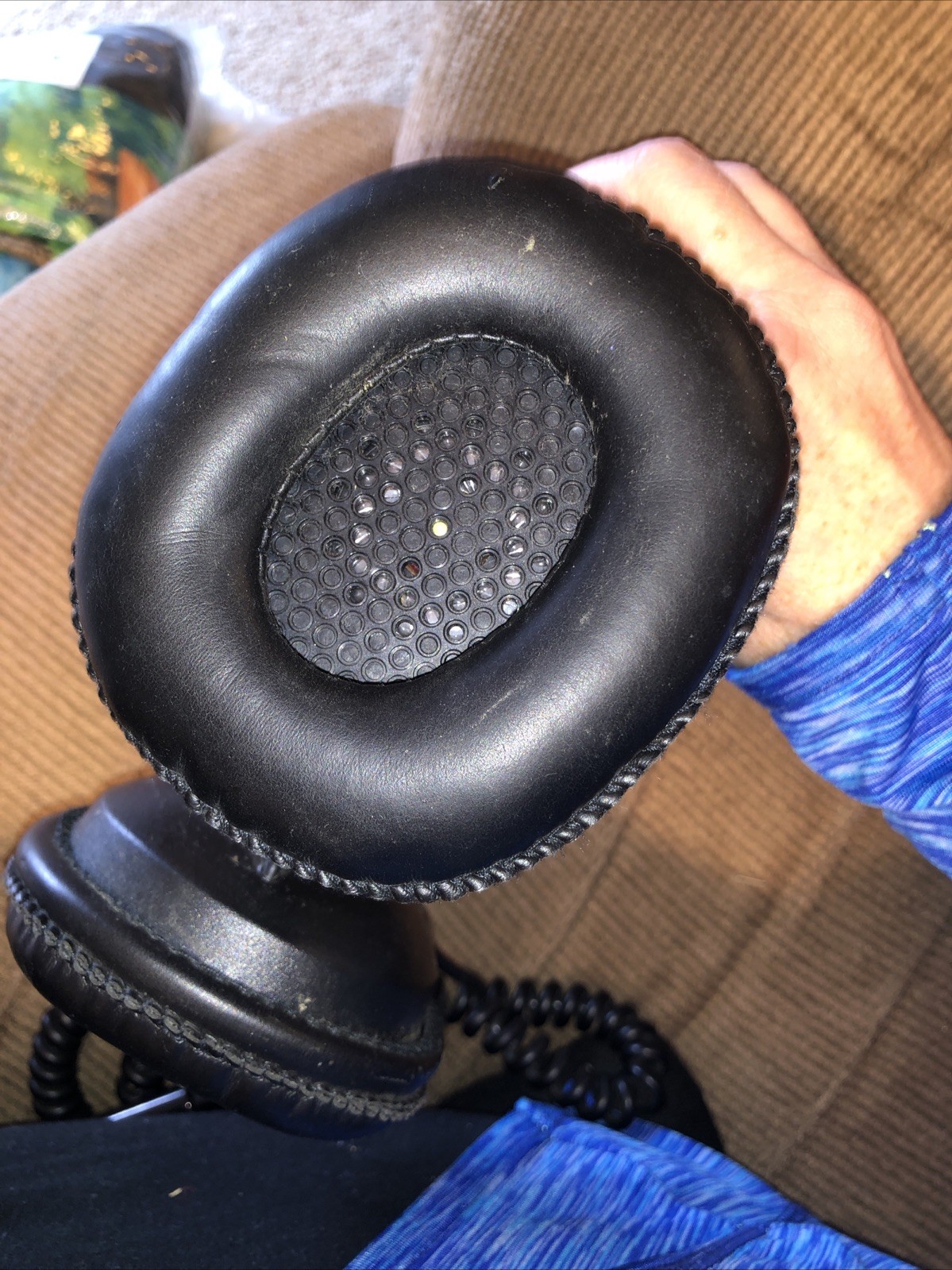 VINTAGE CALRAD STEREO HEADPHONES Model 15-135B VG Condition for Metal Detector ?