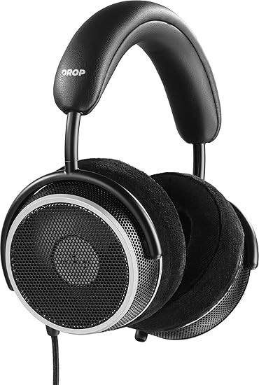 DROP + Grell OAE1 Wired Open-Back Headphones Axel Grell Design, Black