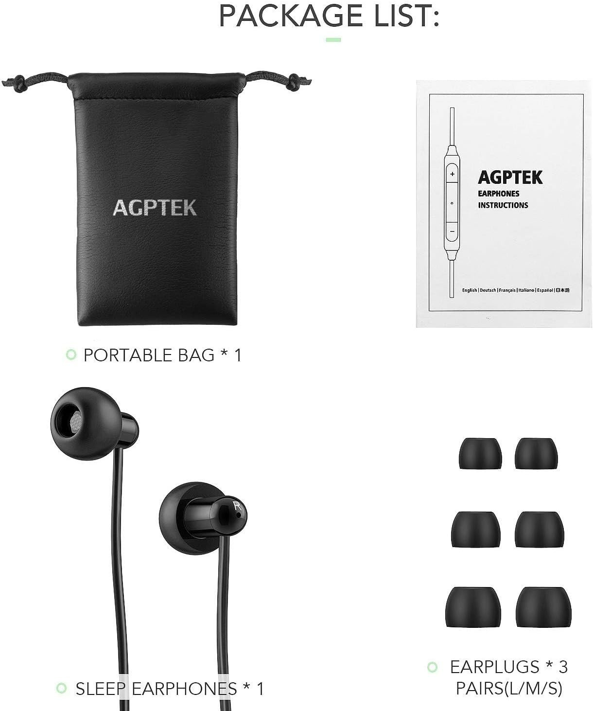 Ultra-Light Sleep Earbuds: Noise Isolating Earphones for Side Sleepers – 3 Sizes