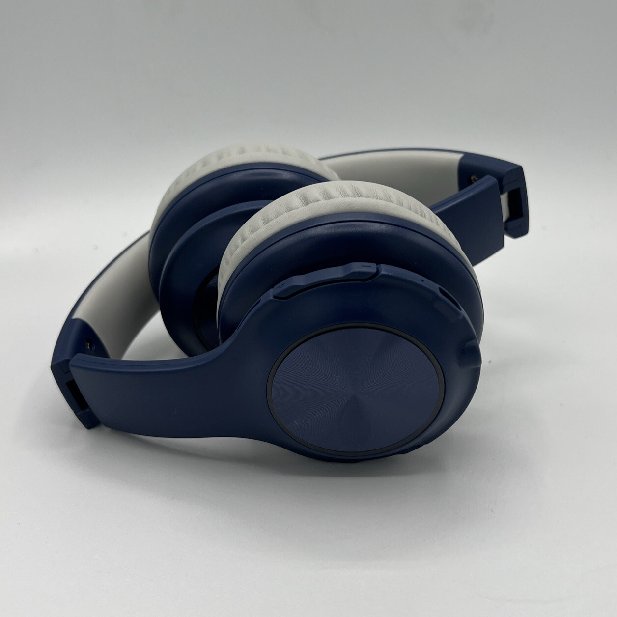 Wireless Kids Headphones By Candy Bila Gray/ Navy Blue New