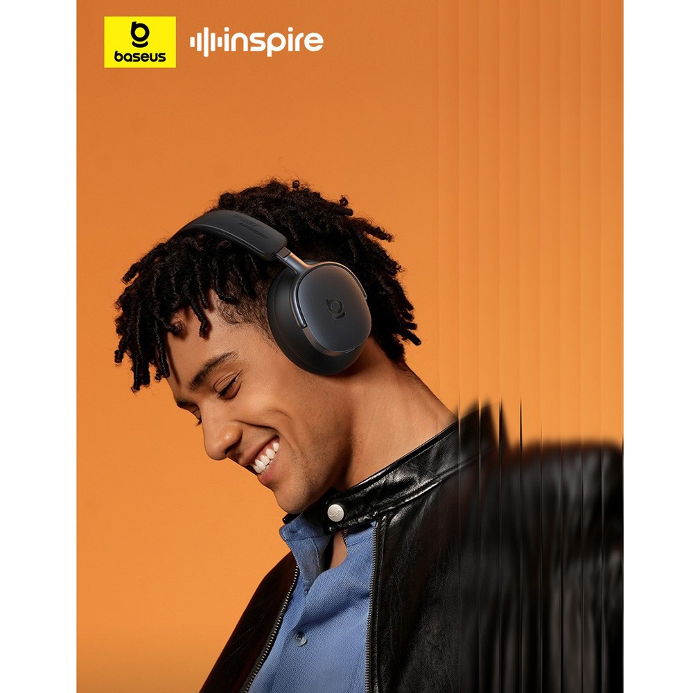Baseus Inspire XH1 ANC Wireless Bluetooth Headphones – Black