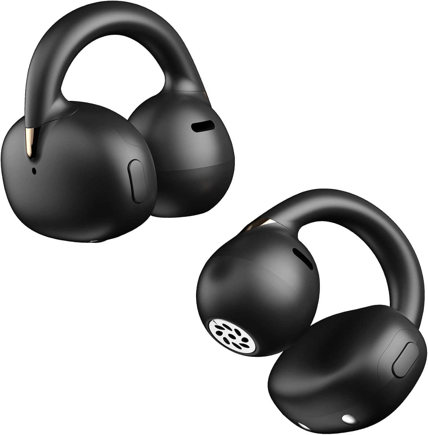 A7 Open Ear Clip-On Headphones for Glasses Wearers – Safe for Running & Stree…