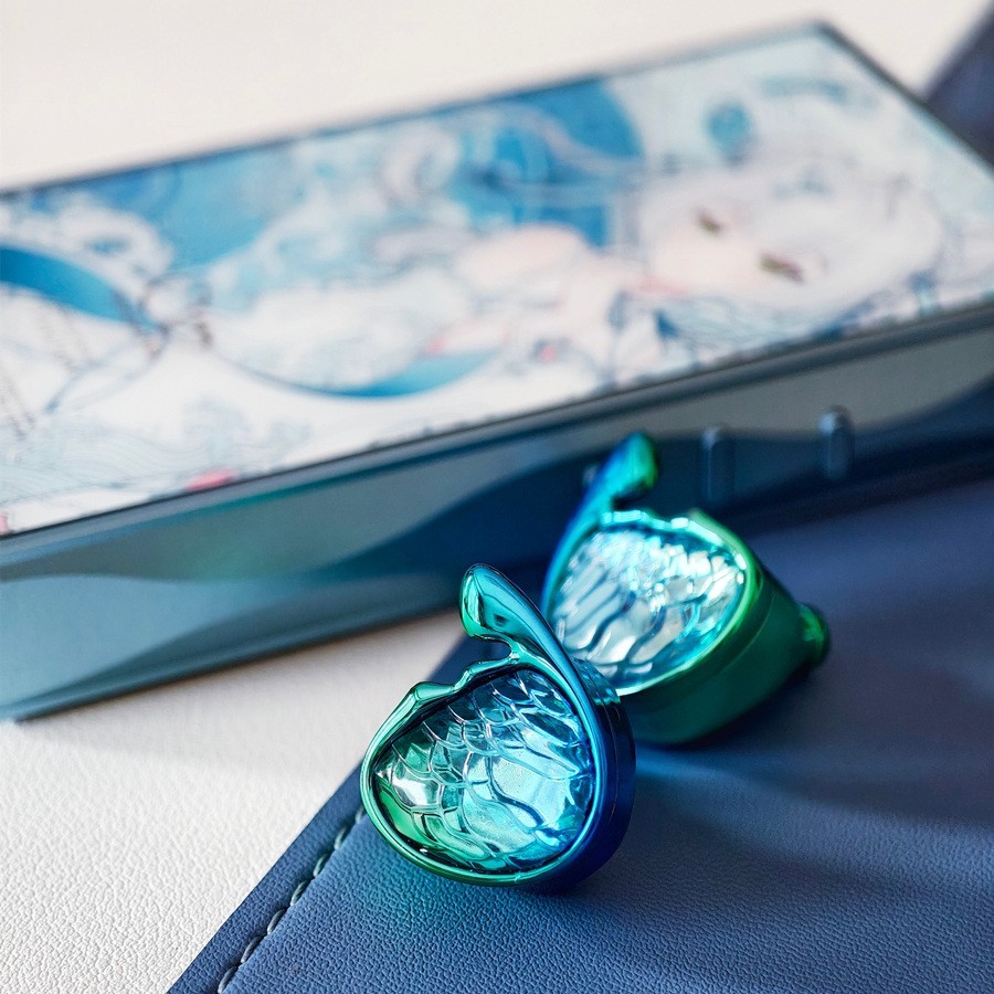 TRN Mermaid earphones 1BA+1DD+2Planar Hybrid driver Headset In-Ear Monitor