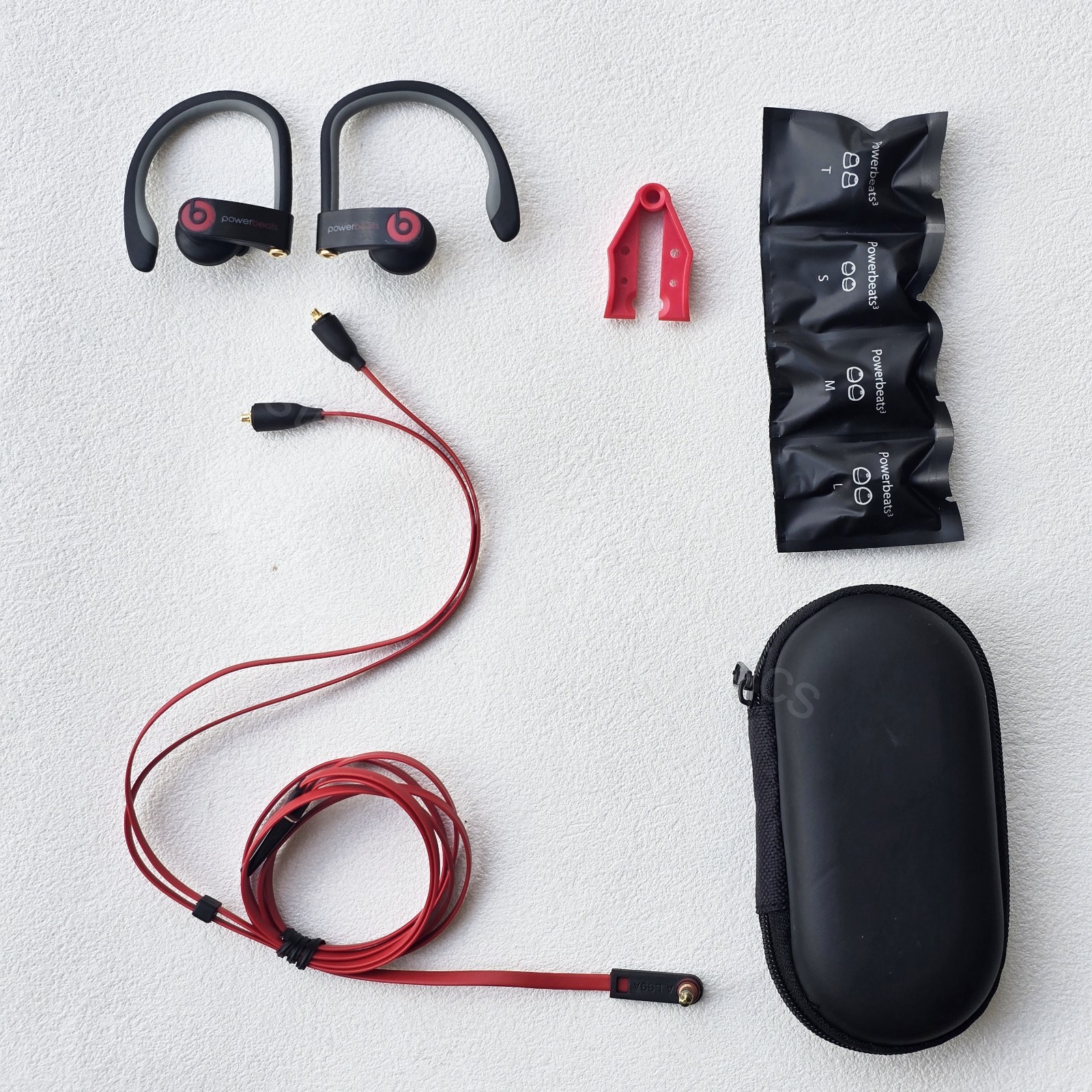 MMCX Mod Wired Earphone w.Authentic Beats Powerbeats 2 B0520 B0548 Heavy Bass