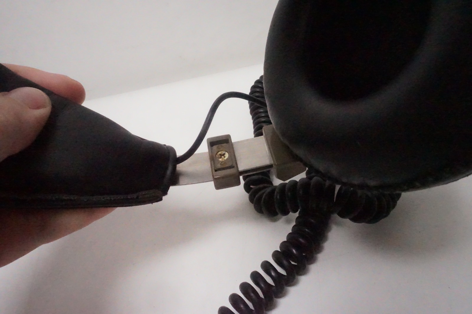 Vintage Realistic Nova 40 Wired Over-Ear Headphones Stereo Headset Brown Black