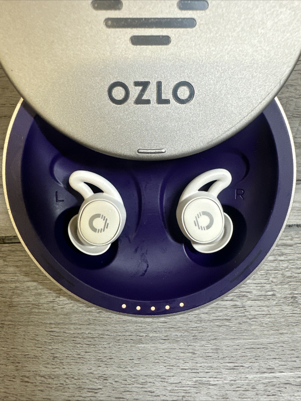 Ozlo Gray Active Noise Cancelling Sleepbuds Parts Or Repair Very Low Sound