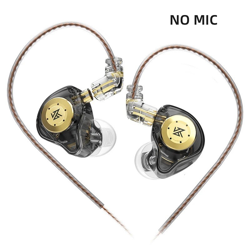 Kz Edx Pro Earphones Dynamic in Ear Monitor Hifi Wired Headphones Bass Stereo Ga