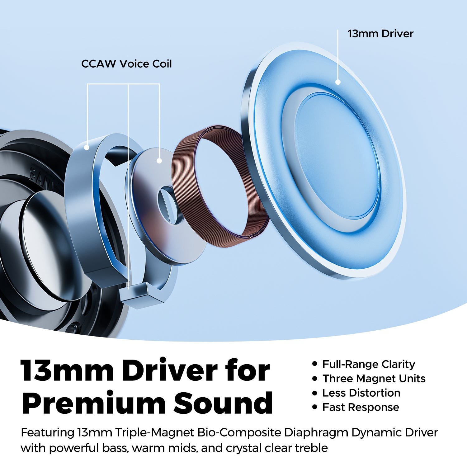 SoundPEATS Air6 HS LDAC Wireless 45H Hi-Res TWS BT6.0 Wireless Earbuds ENC Sport