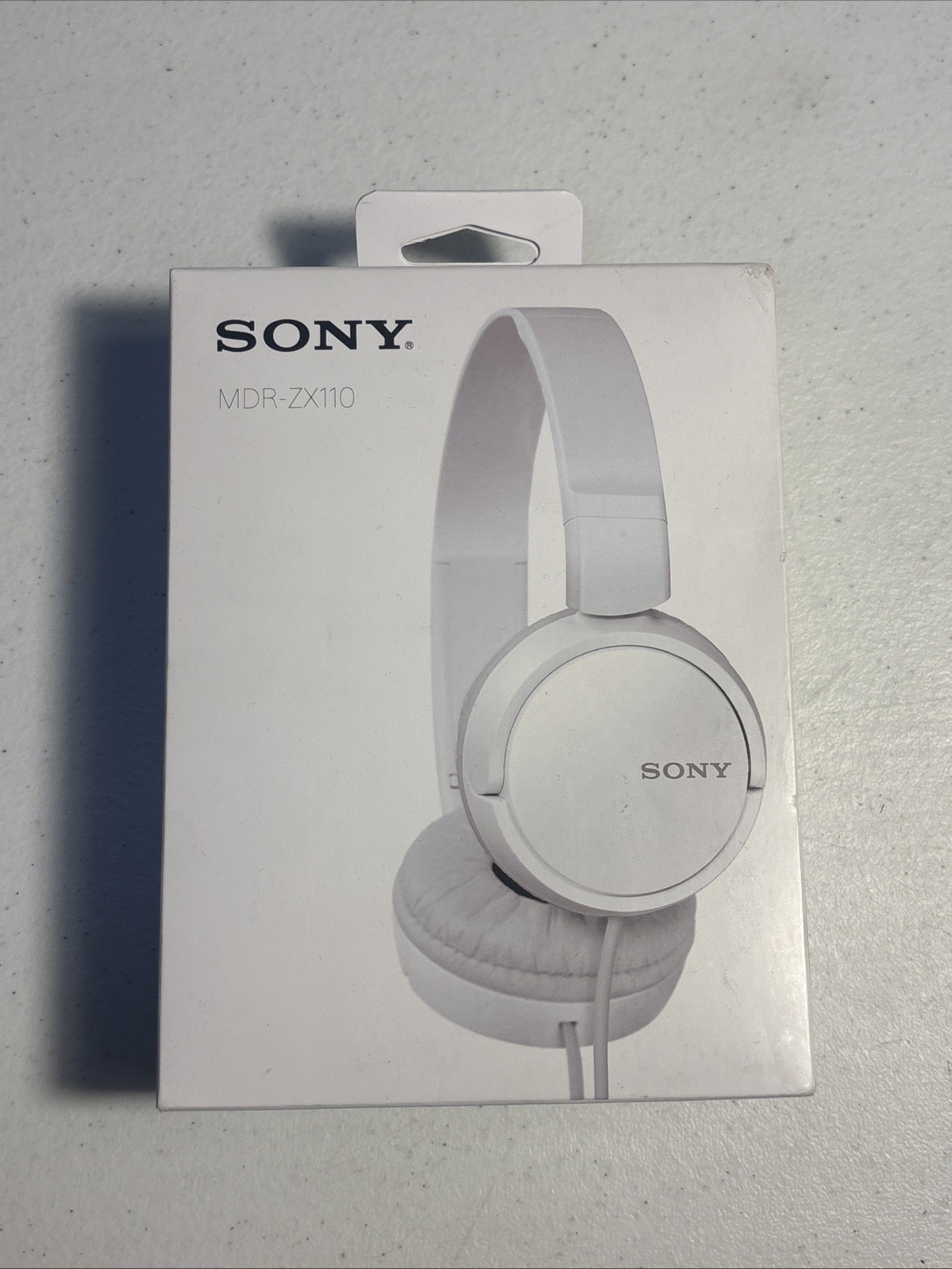 Sony MDR-ZX110 Ear-Pad (On the Ear) Headband Headphones – White