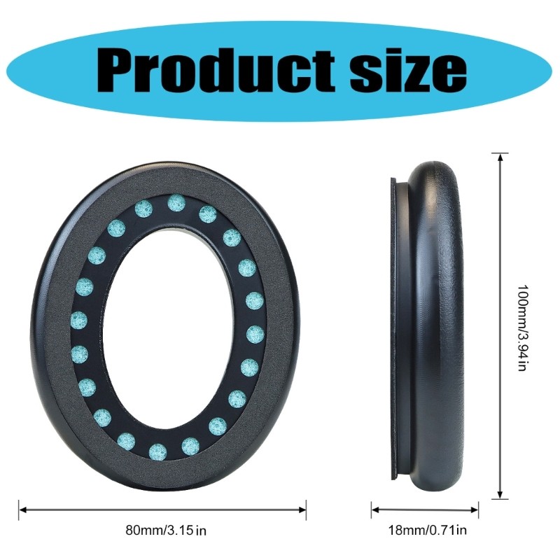 Quality Ear Cushions for QC35 QC45 QC25 QC15 Enhances Sound Isolation Comfort