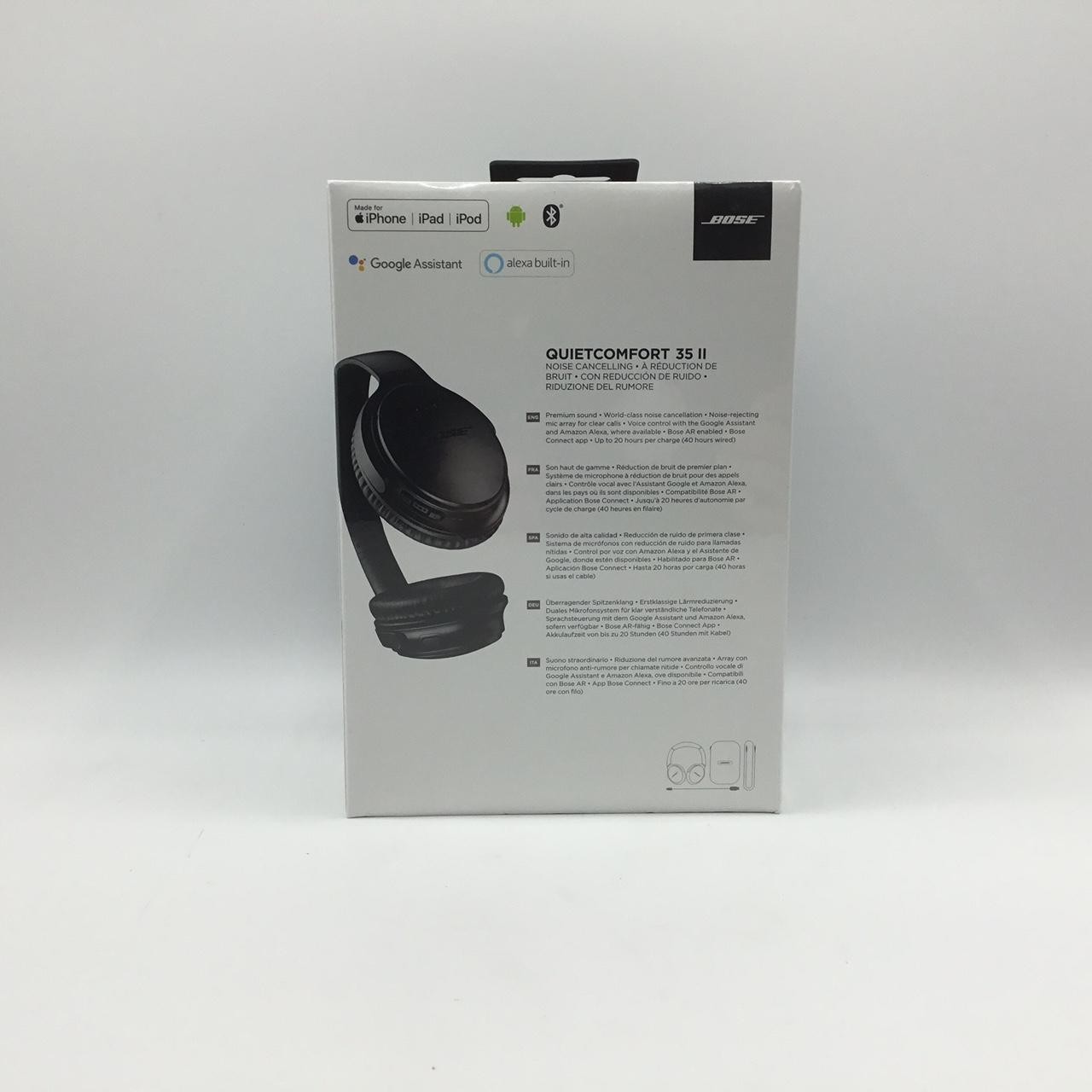 Bose QuietComfort 35 II Wireless Noise Cancelling Headphones Black (789564-0010)