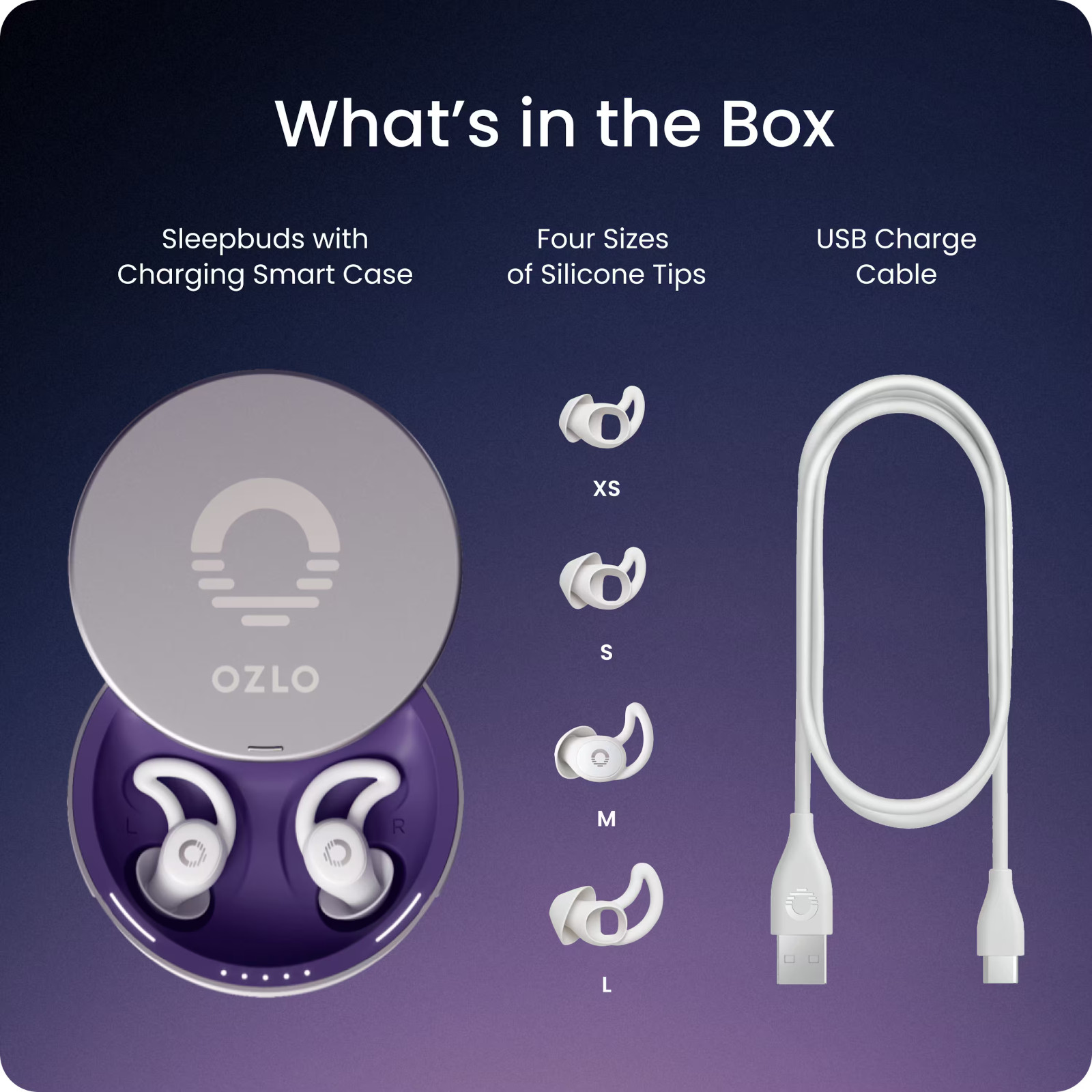 OZLO Sleepbuds Comfortable Side Sleeper Headphones NEW!