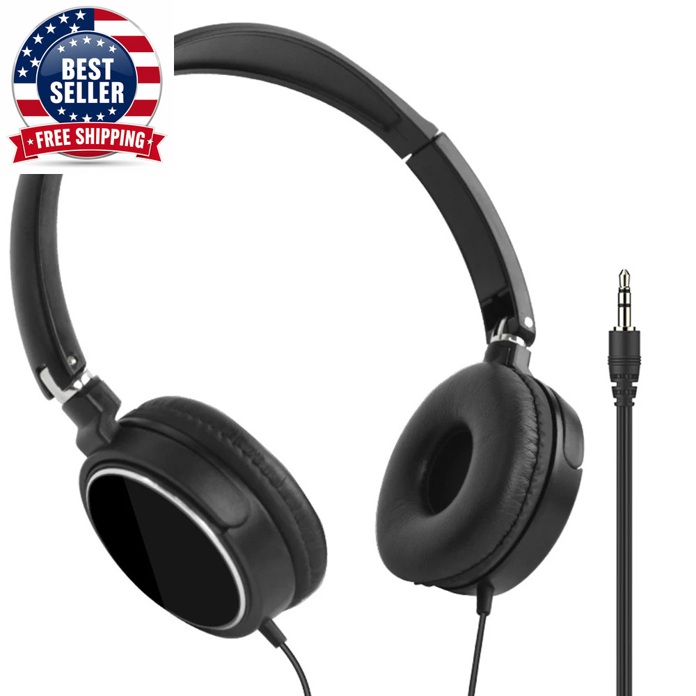 New 3.5Mm/Type-C Plug Wired Headphones Foldable Headphones Bass Stereo Fashion M
