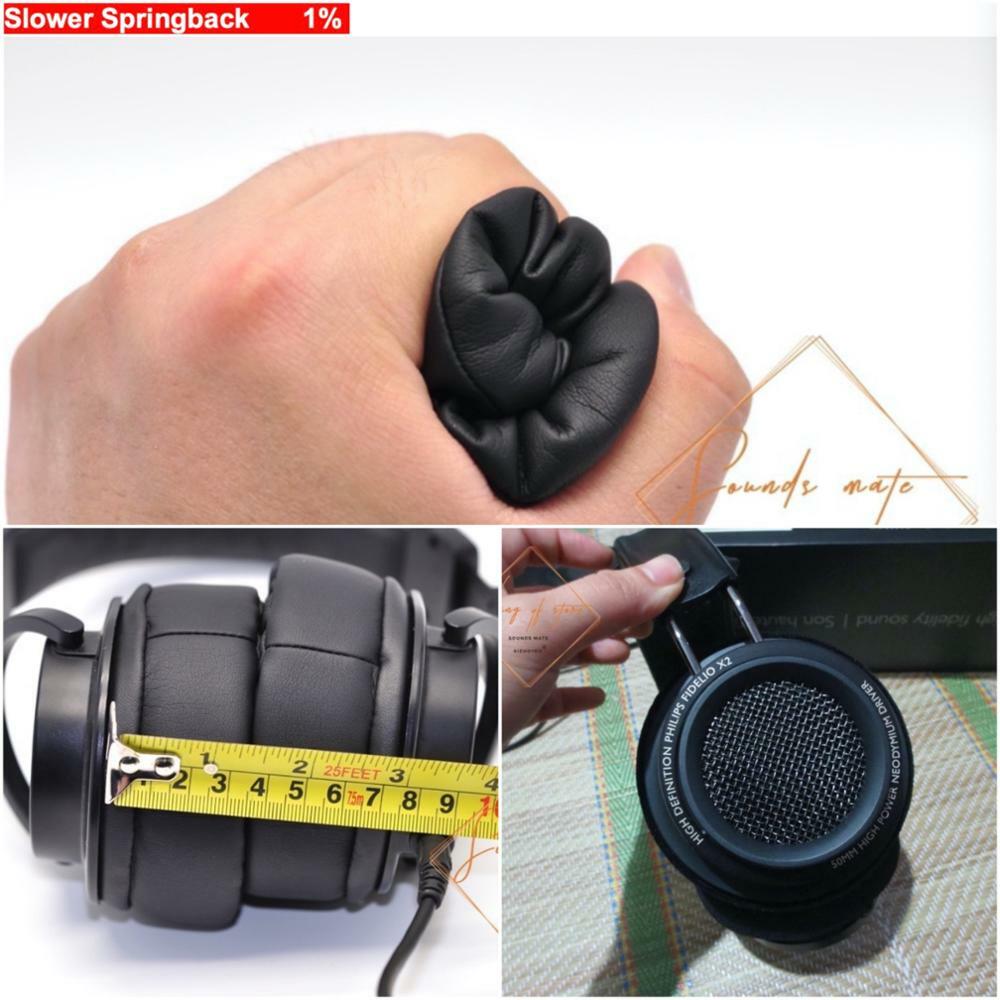 Super Thick Soft Memory Foam Ear Pads Cushion For Philips Fidelio X2 Headphone