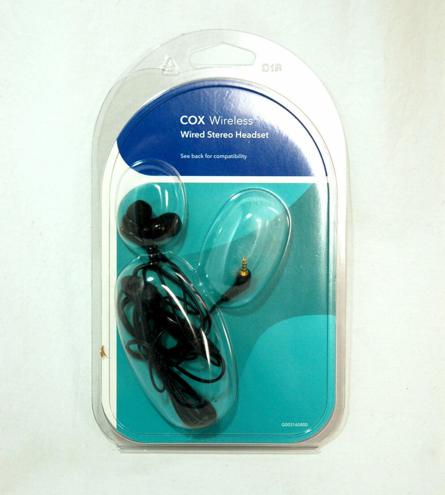 NEW Cox Universal Wired Stereo Headset Ear Buds 2.5mm Jack headphones cell phone