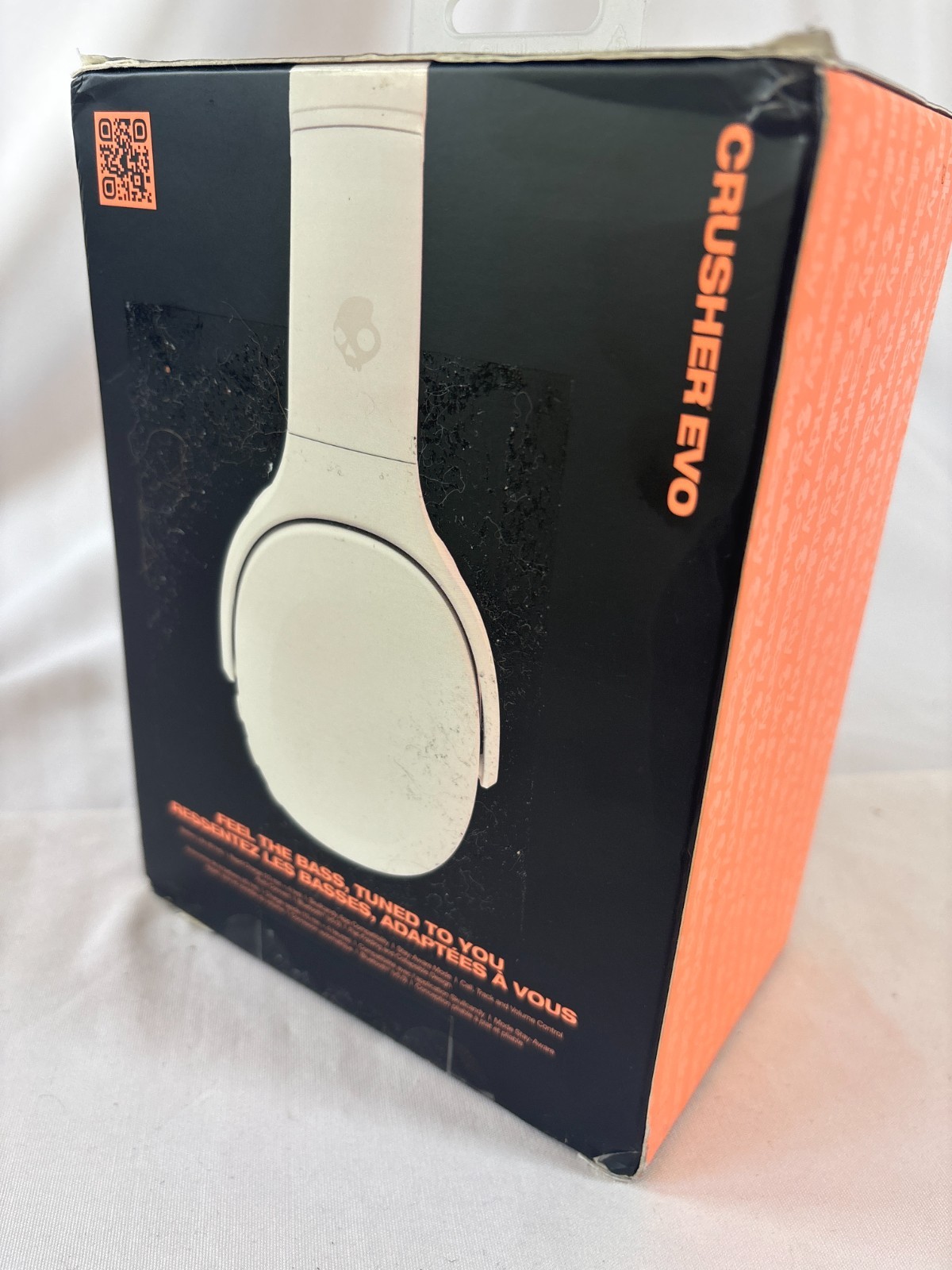 Skullcandy Crusher Evo Bone Wireless Headphones New Unopened Bass Adjustable