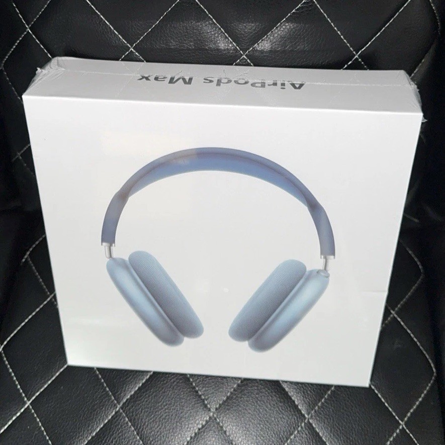 Apple AirPods Max Blue Over-Ear Wireless Bluetooth 40mm Noise Cancel A2096