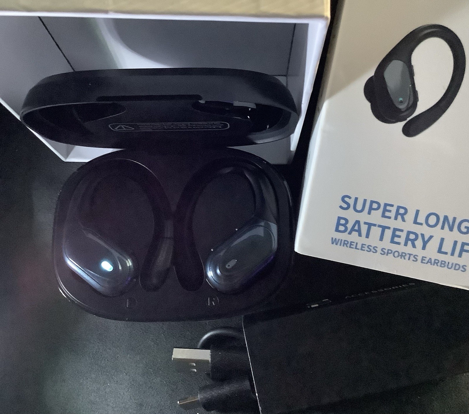 New, BX17 Wireless Noise Canceling Earbuds w/13-15 Hours Active Battery Life